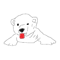 Logo polar bear
